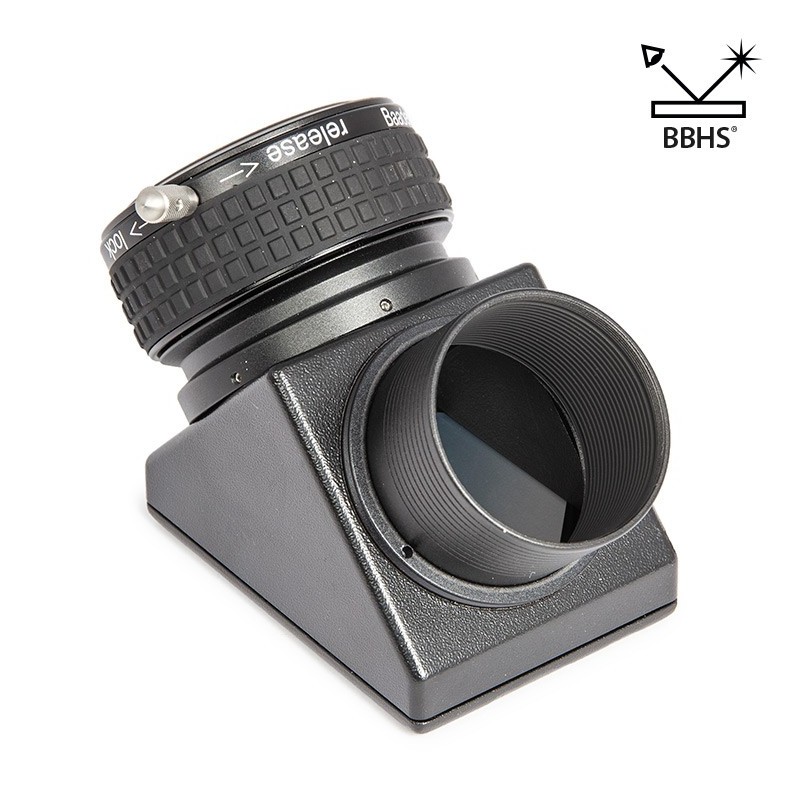 RENVOI COUDE BAADER 50,8MM BBHS, NOIR AVEC SYSTÈME DE BLOCAGE CLICKLOCK BBHS RENVOI COUDE BAADER 50,8MM BBHS, NOIR AVEC SYSTÈME DE BLOCAGE CLICKLOCK BBHS