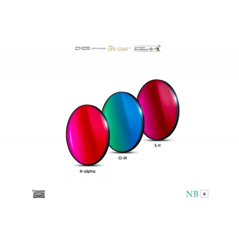 Jeu de filtres narrowband 6.5nm