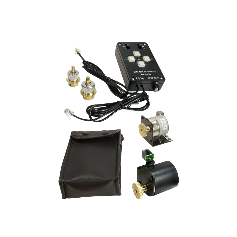 Moteur double axe pour monture équatoriale EQ5 avec raquette Moteur double axe pour monture équatoriale EQ5 avec raquette