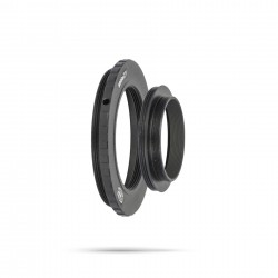 Bague de conversion M68 femelle / T2 mâle