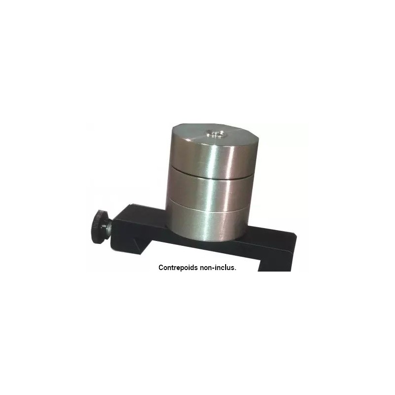 Support Contrepoids d'équilibrage fin Queue d'arronde 76 mm (3 '') Support Contrepoids d'équilibrage fin Queue d'arronde 76 mm (3 '')