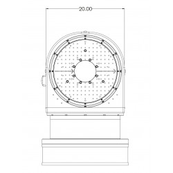 Monture Azimutale/Équatoriale Motorisée Direct Drive Gimbal T-600
